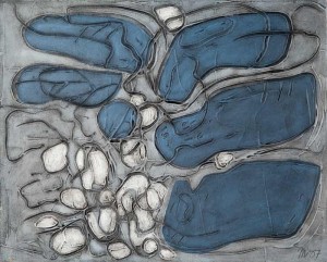 Rocks | 20" x 16", oil paint on canvas, 1987