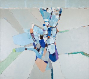 Within the Ledge | 36" x 40", oil on canvas, 1979